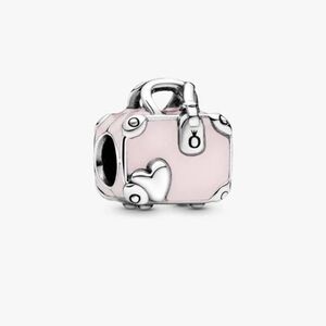 Pink Travel Bag Charm from Pandora authentic certified at store